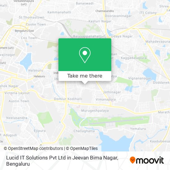 Lucid IT Solutions Pvt Ltd in Jeevan Bima Nagar map