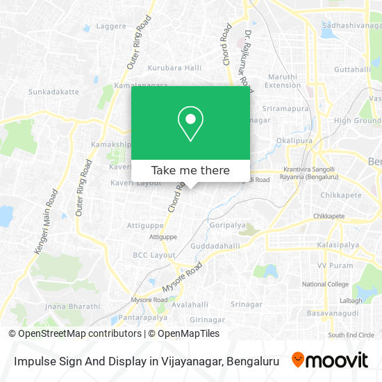 Impulse Sign And Display in Vijayanagar map