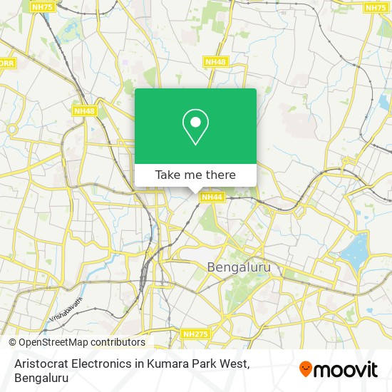 Aristocrat Electronics in Kumara Park West map