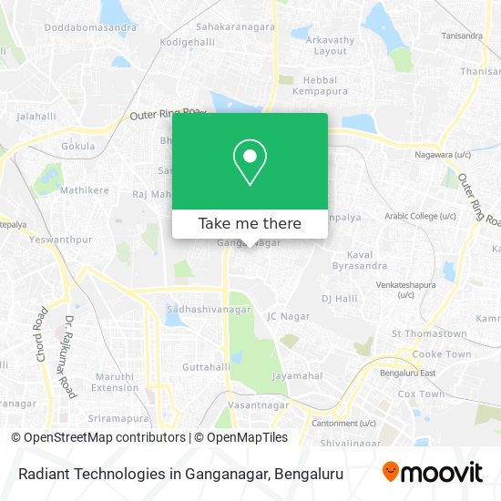 Radiant Technologies in Ganganagar map