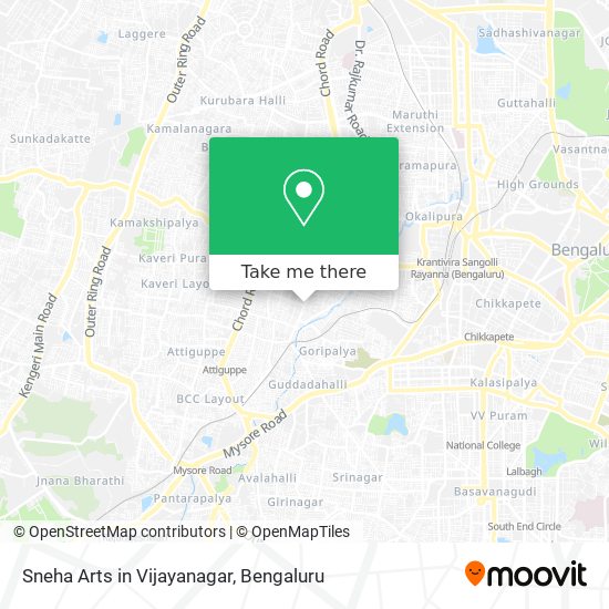 Sneha Arts in Vijayanagar map