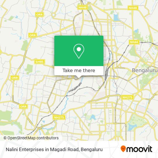 Nalini Enterprises in Magadi Road map