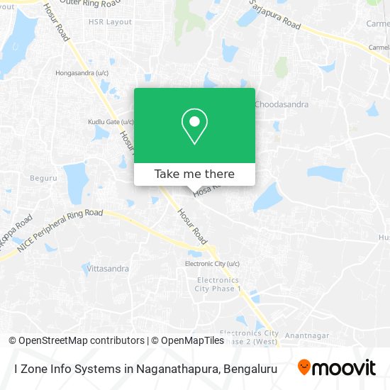 I Zone Info Systems in Naganathapura map