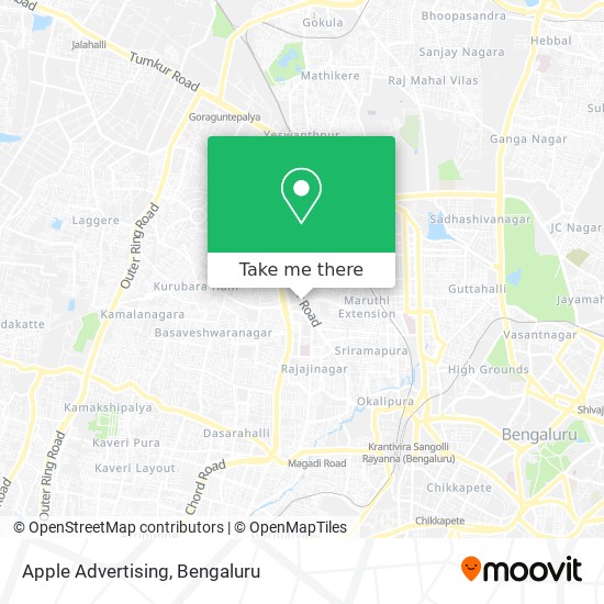 Apple Advertising map