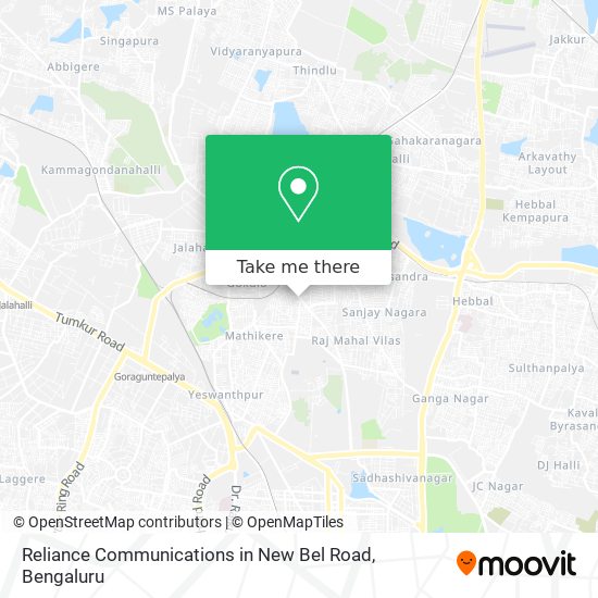 Reliance Communications in New Bel Road map