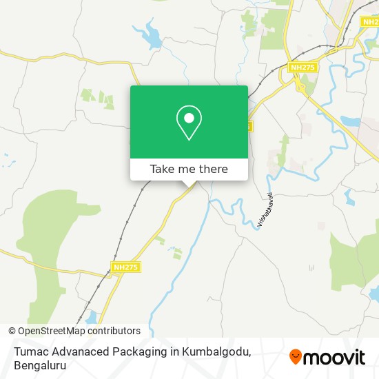 Tumac Advanaced Packaging in Kumbalgodu map