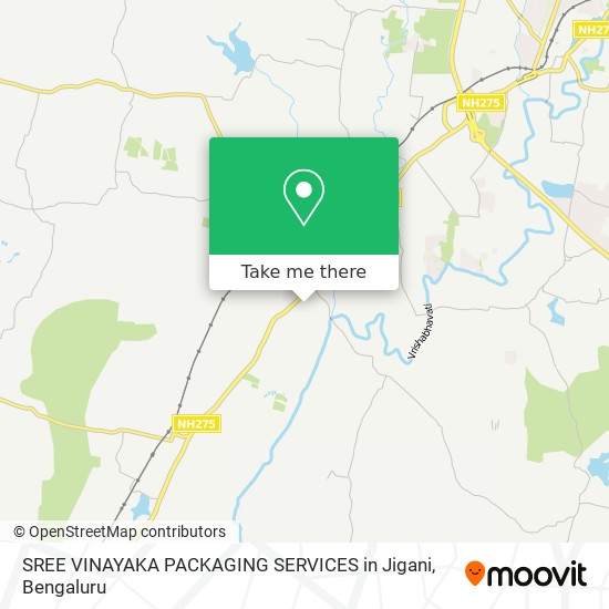 SREE VINAYAKA PACKAGING SERVICES in Jigani map