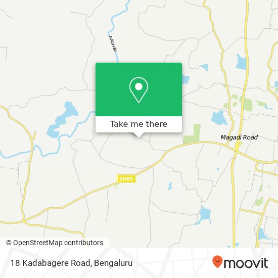 18 Kadabagere Road map