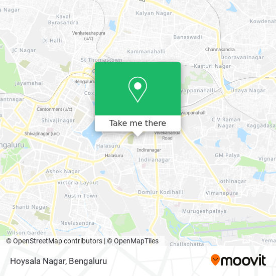 Hoysala Nagar map