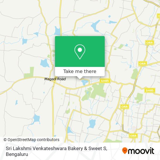 Sri Lakshmi Venkateshwara Bakery & Sweet S map