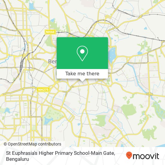 St Euphrasia's Higher Primary School-Main Gate map