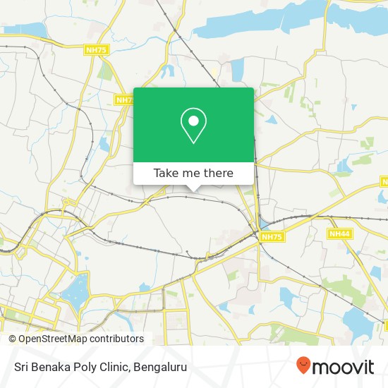 Sri Benaka Poly Clinic map