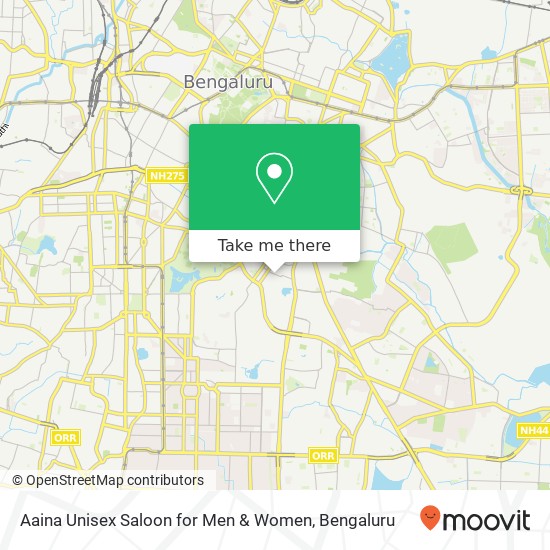 Aaina Unisex Saloon for Men & Women map
