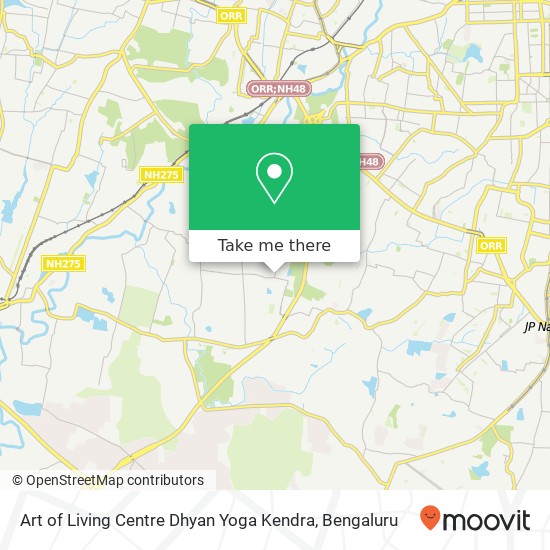 Art of Living Centre Dhyan Yoga Kendra map