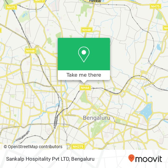 Sankalp Hospitality Pvt LTD map