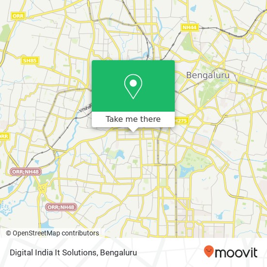 Digital India It Solutions map