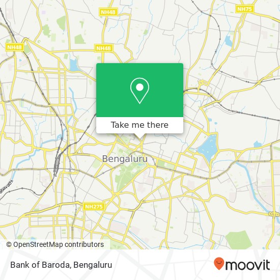 Bank of Baroda map