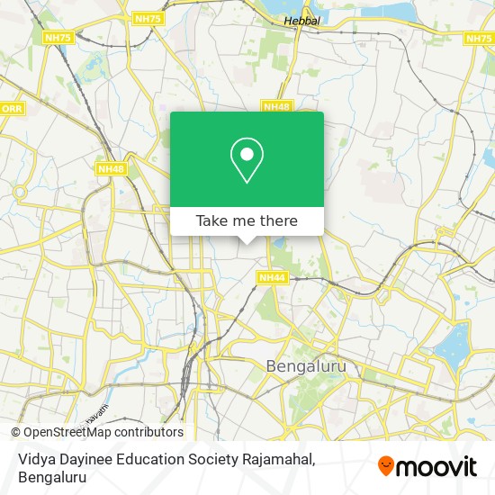 Vidya Dayinee Education Society Rajamahal map