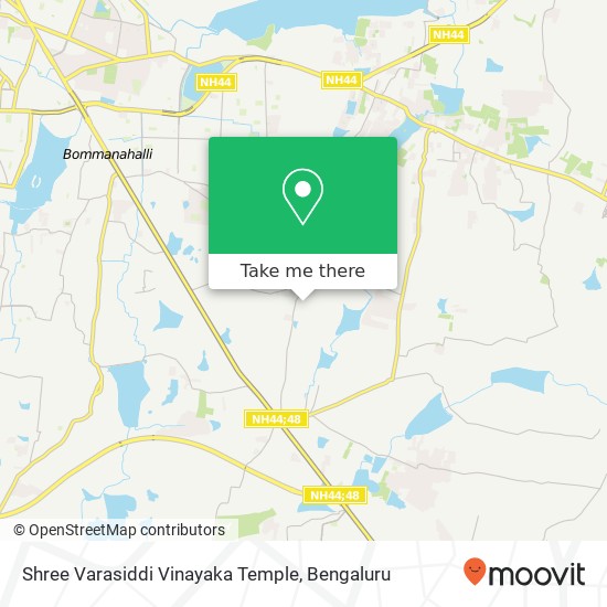 Shree Varasiddi Vinayaka Temple map