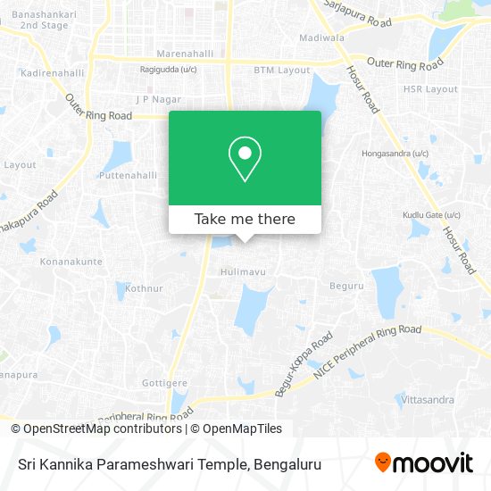 Sri Kannika Parameshwari Temple map