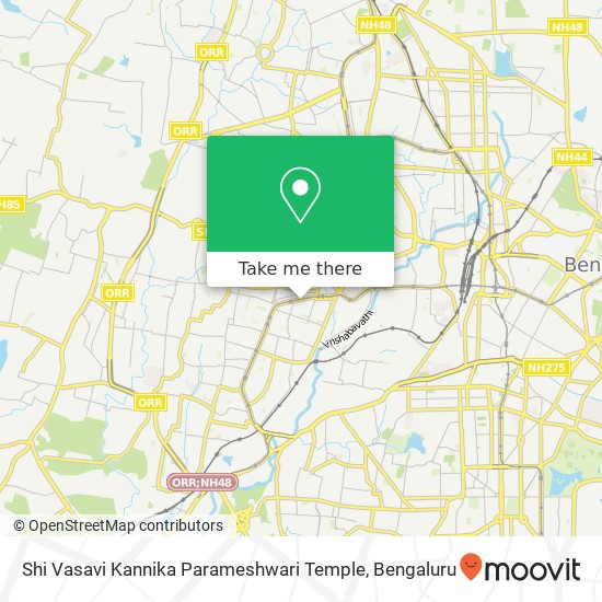 Shi Vasavi Kannika Parameshwari Temple map