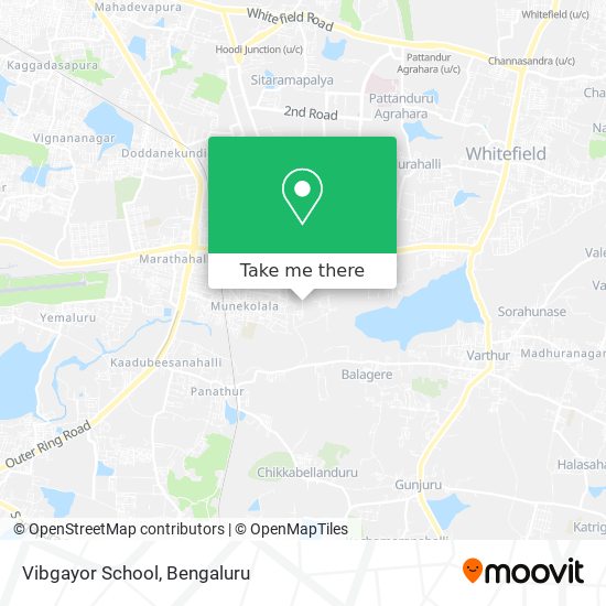 Vibgayor School map