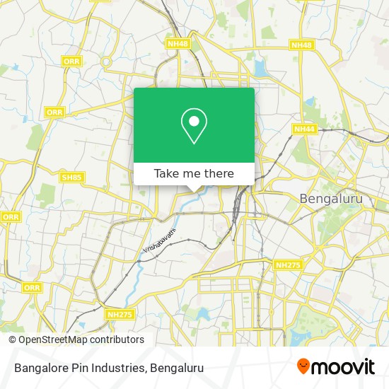Bangalore Pin Industries map