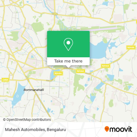 Mahesh Automobiles map