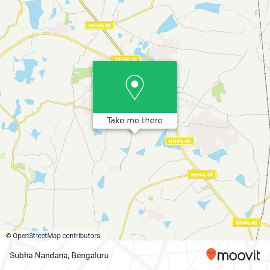 Subha Nandana map