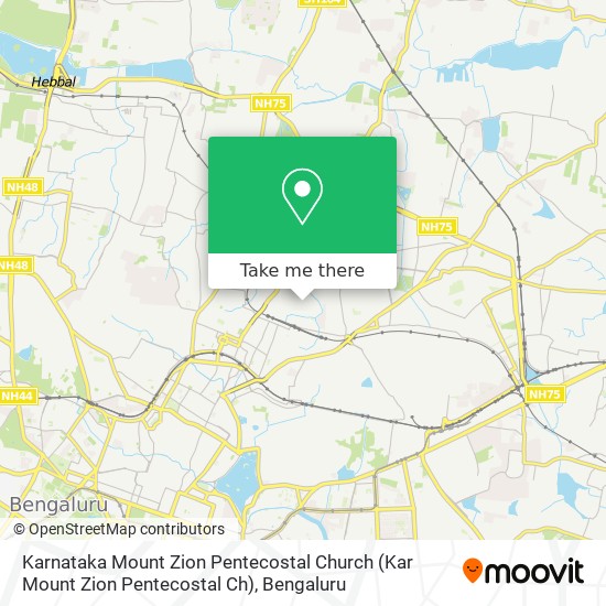 Karnataka Mount Zion Pentecostal Church (Kar Mount Zion Pentecostal Ch) map