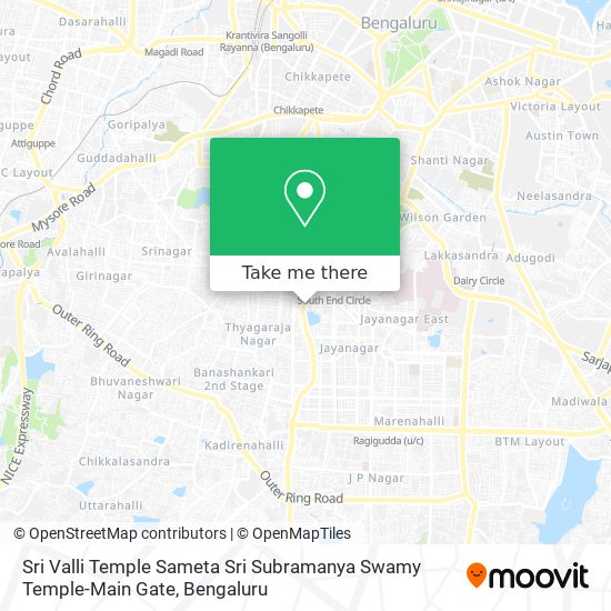 Sri Valli Temple Sameta Sri Subramanya Swamy Temple-Main Gate map
