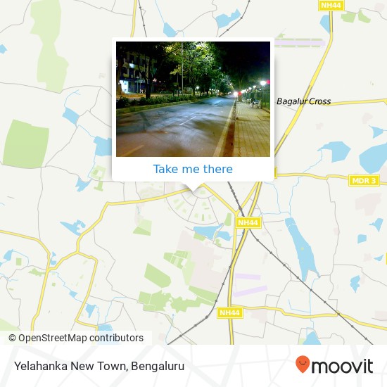 Yelahanka New Town map