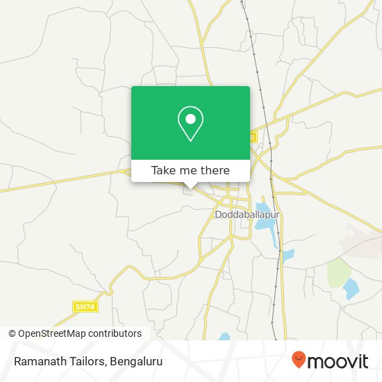 Ramanath Tailors map