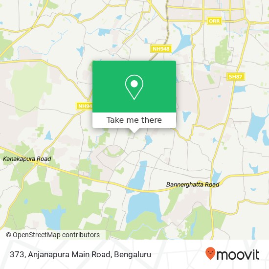 373, Anjanapura Main Road map