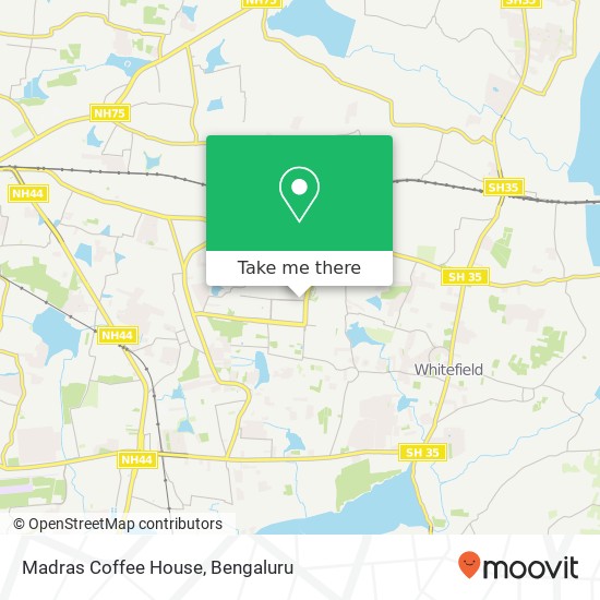 Madras Coffee House map