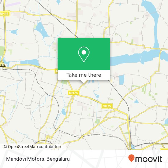 Mandovi Motors map