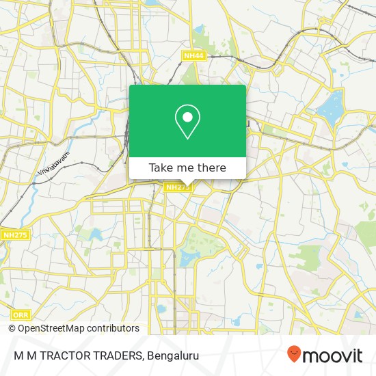 M M TRACTOR TRADERS map