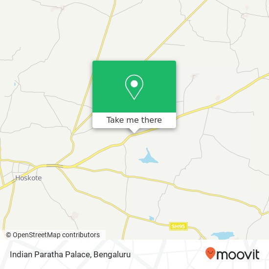 Indian Paratha Palace map