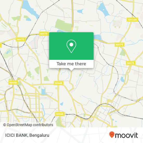 ICICI BANK map