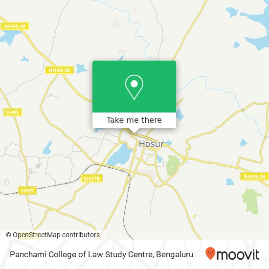 Panchami College of Law Study Centre map