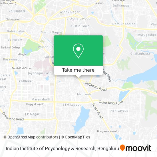 Indian Institute of Psychology & Research map