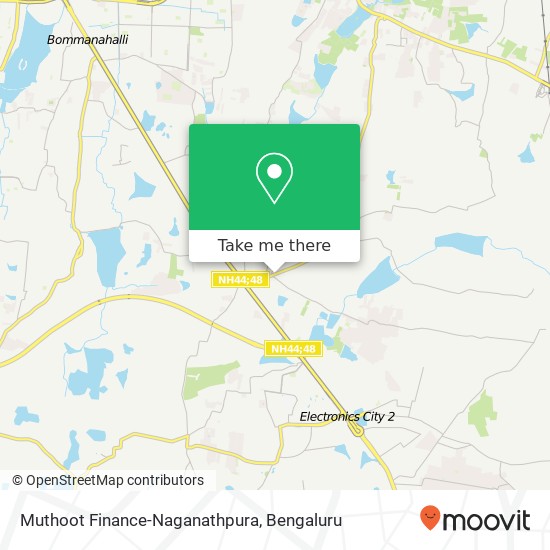 Muthoot Finance-Naganathpura map