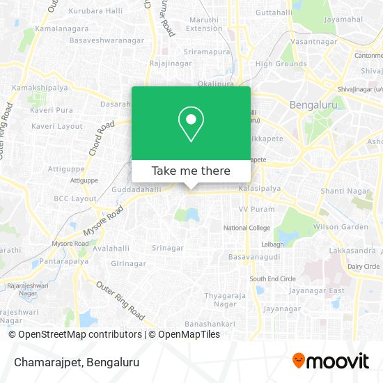Chamarajpet map