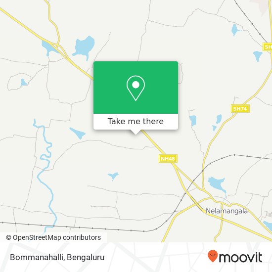 Bommanahalli map