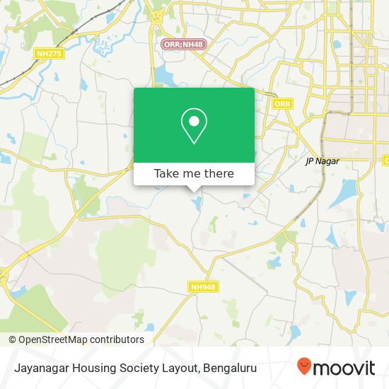 Jayanagar Housing Society Layout map