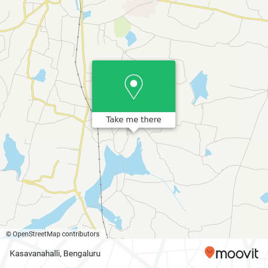 Kasavanahalli map