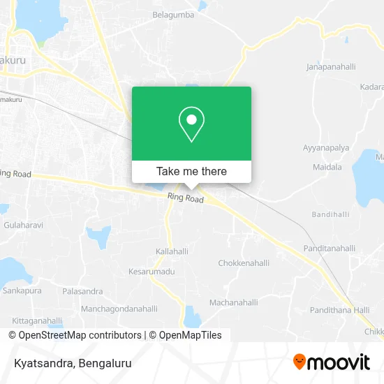 Kyatsandra map