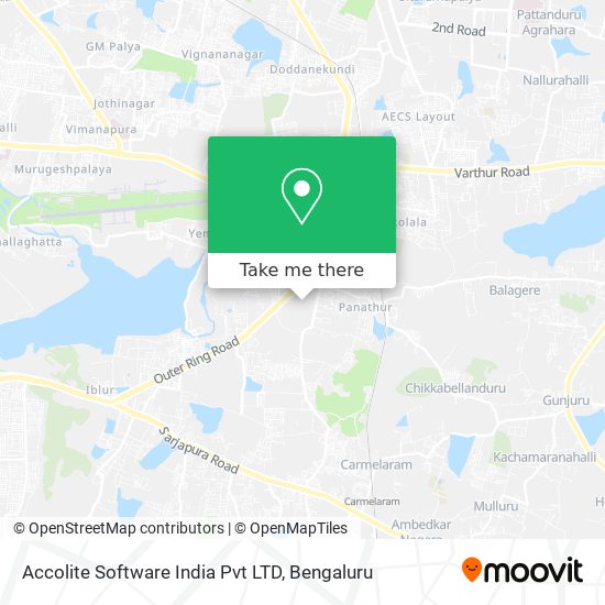 Accolite Software India Pvt LTD map