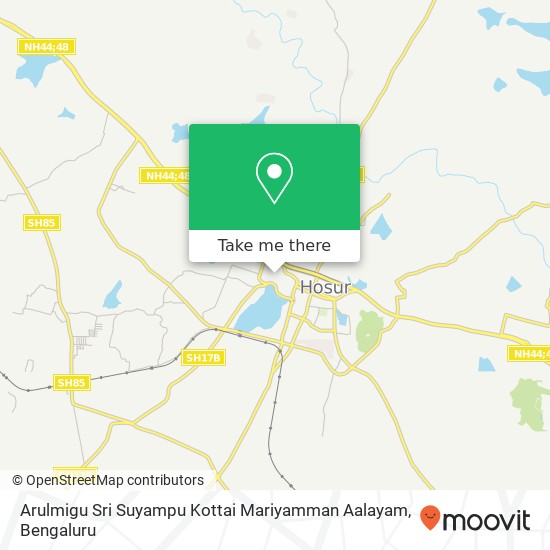 Arulmigu Sri Suyampu Kottai Mariyamman Aalayam map
