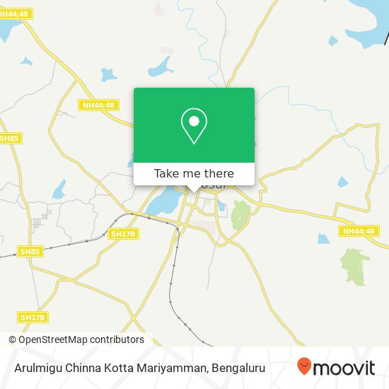 Arulmigu Chinna Kotta Mariyamman map